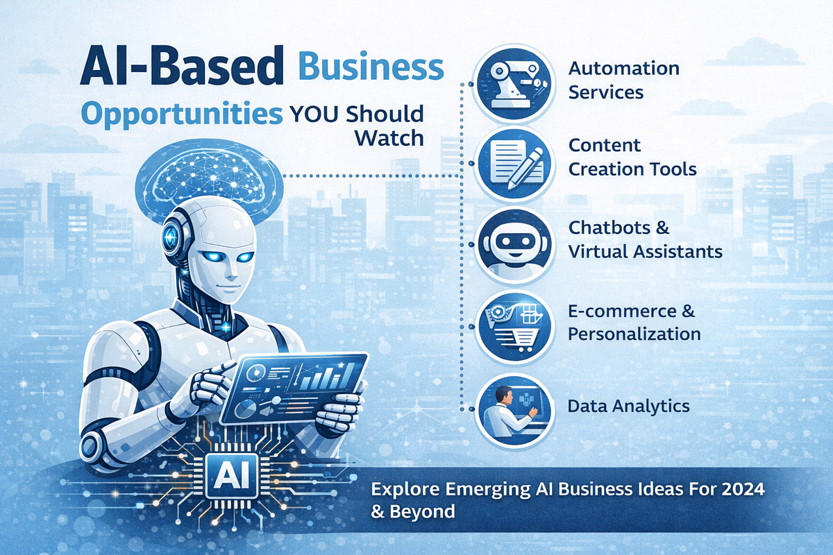 AI-Based Business Opportunities You Should Watch