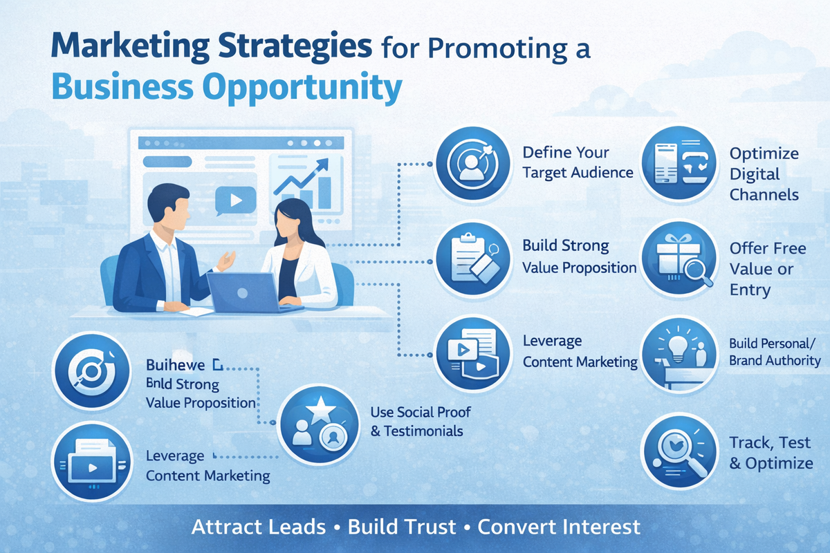 Marketing Strategies for Promoting a Business Opportunity